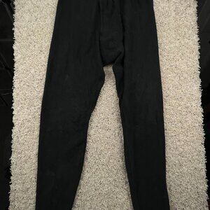 Patagonia Pants Adult Large Black Outdoors Hiking Capilene Mens Fleece Sweatpant